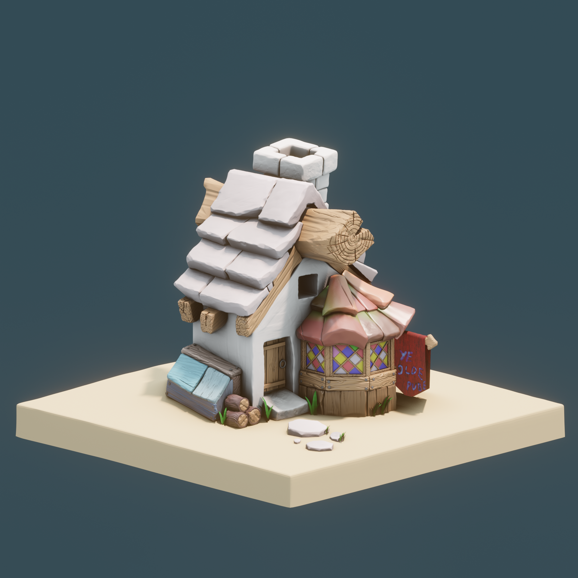 Изометрический дом